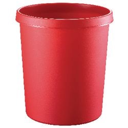 Abfallbehälter Helit 18 Liter rot