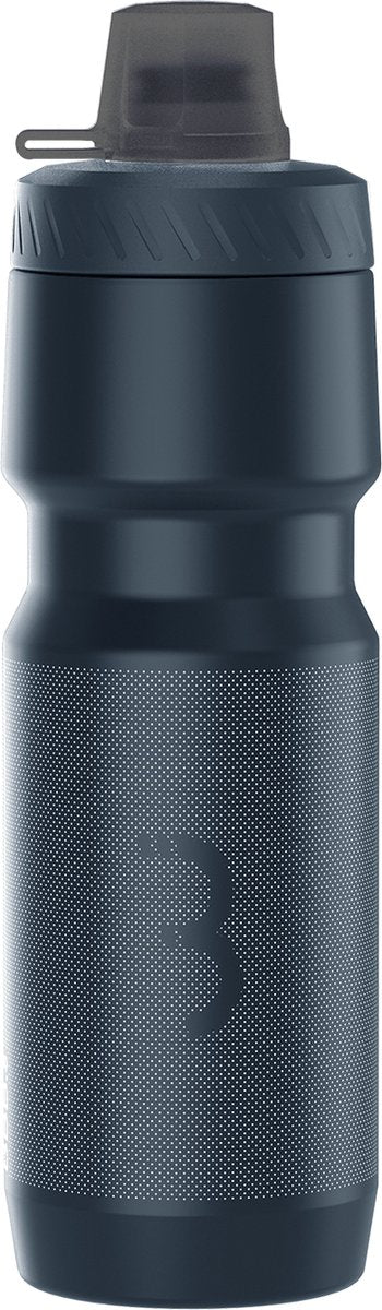 BBB Cycling Car Tank XL Mudcap Autoclose Trinkflasche Rennrad – Trinkflasche Fahrrad – Trinkflasche Radfahren MTB – Trinkflasche 750 ml – Schwarz – BWB-16