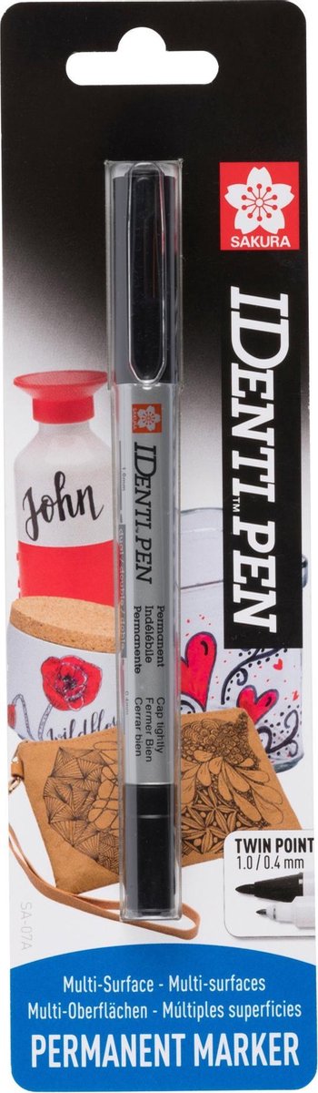 Sakura Identi Pen Blisterkarte schwarz 1 Stück