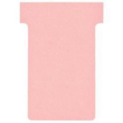 T-Einlegekarten für die Planung Atlanta-Karton 170g m2 60x15x85x48,5mm rosa