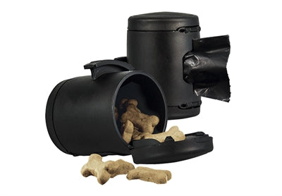 Flexi Poop Bag Snackbox Schwarz