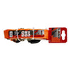 Mack 1023390 – Spanngurt 2d, Ratschenspanner, S-Haken, 25 mm – 4 m, max. 500 kg | 2 Stk