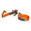Mack 1023392 – Spanngurt PE, Ratschenspanner 2d35mm-6m max2000kg 2 Klauenhaken | 5 Stück