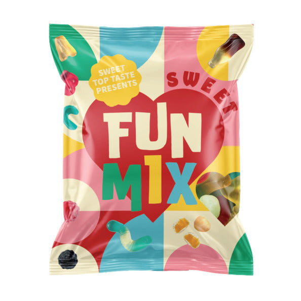 Sweet Top Taste Sweet Fun Mix Beutel (25x 100gr)