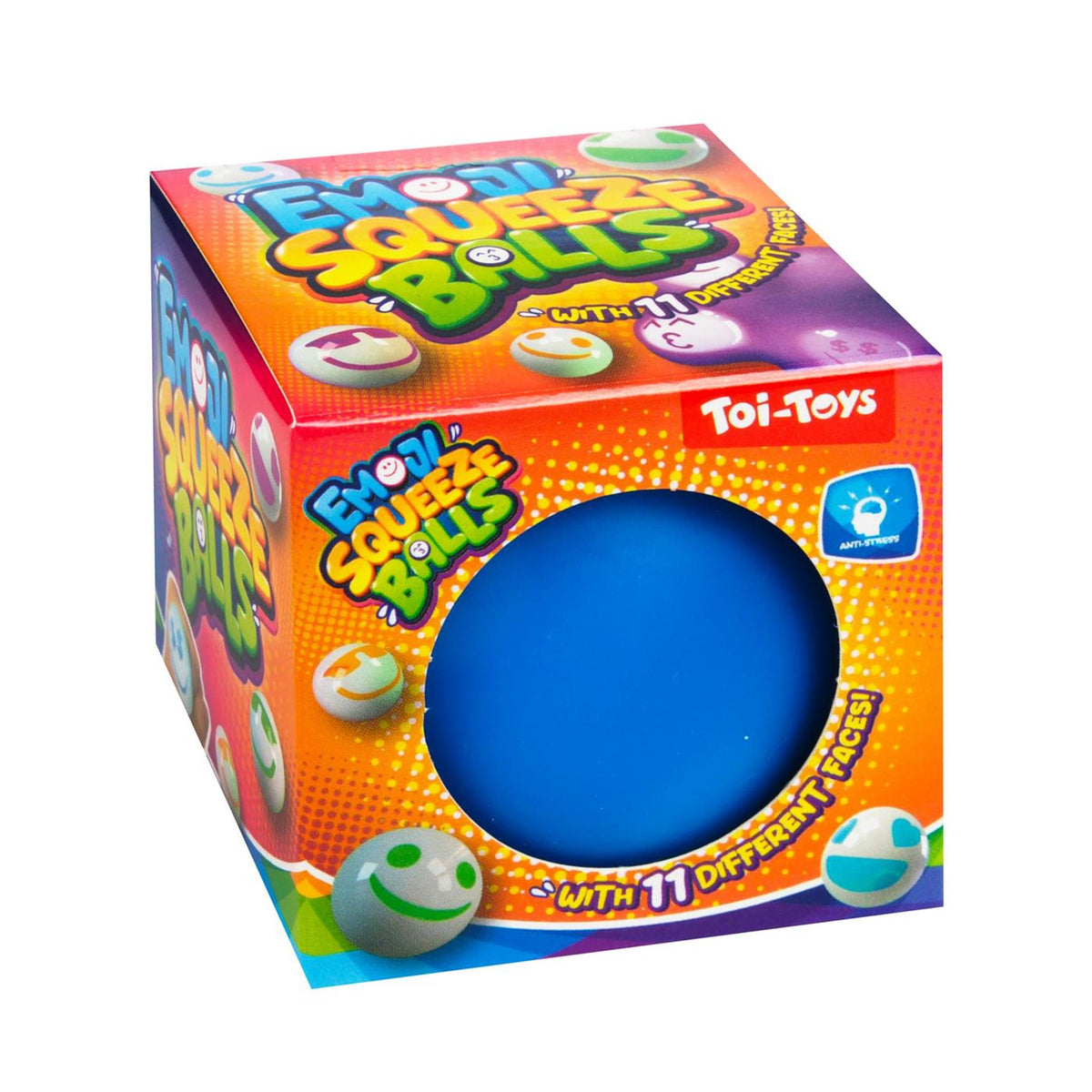 Toi-toys Toi Toys Quetschball Emoji 6cm