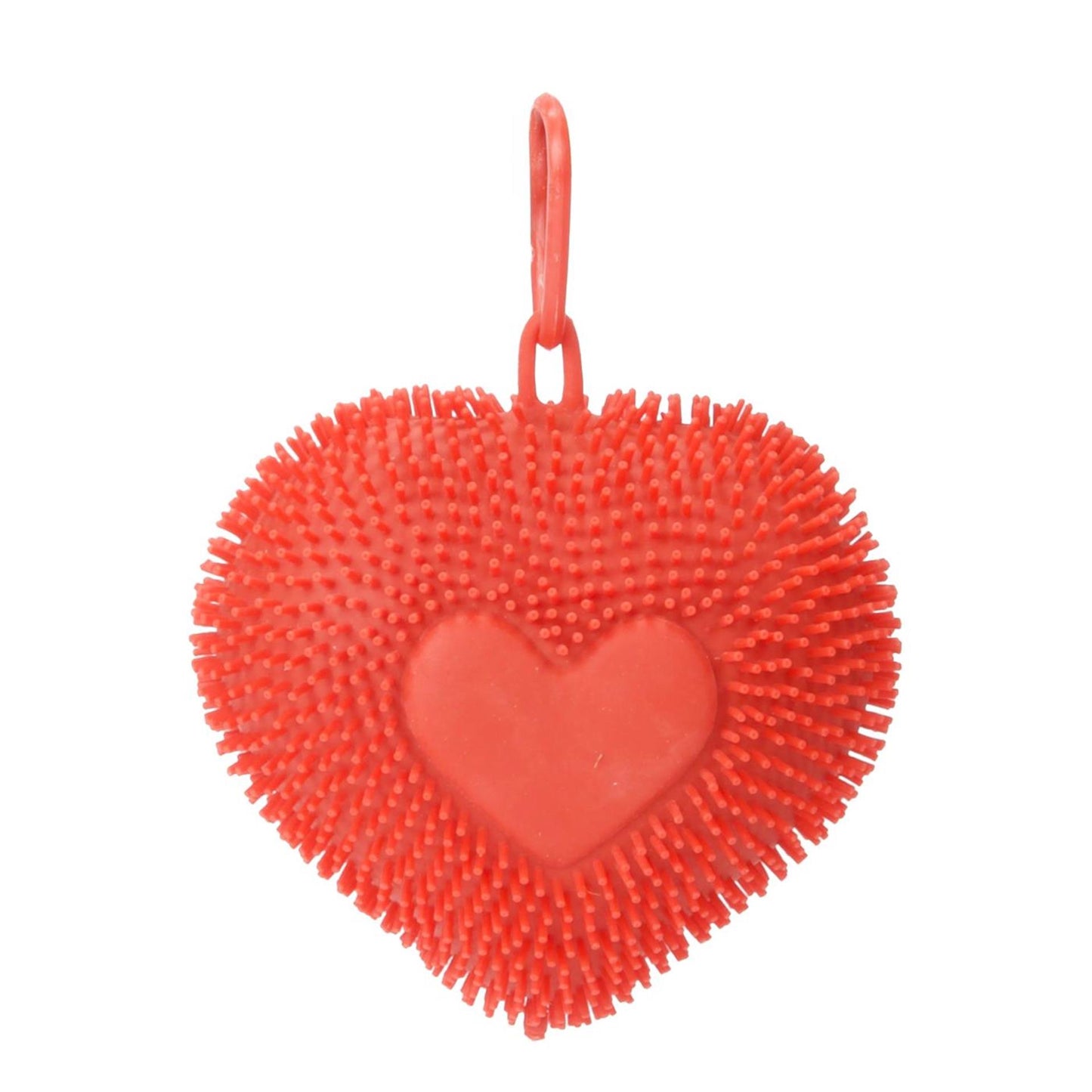 Pufferball Schlüsselbund Hart 7 cm 6 assorti
