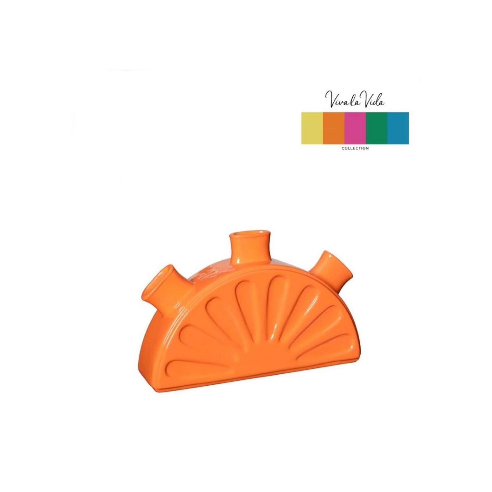Ideas 4 Seasons Limon Vase 18,5x5h11,5cm orange