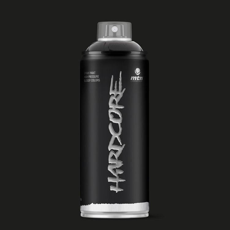 Mtn 1070523 – hc2 rv-9011 glänzend schwarz 400 ml | 3 Stück
