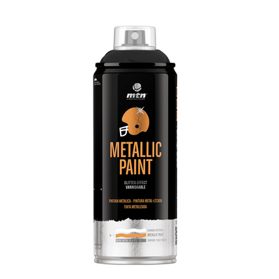 Mtn 1070508 – Profi-Metallic-Lack: Schwarz | 3 Stück