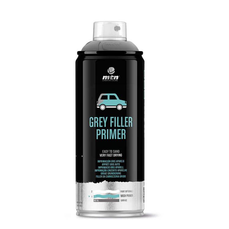 Mtn 1070487 – Profi-Graufüllgrundierung: Graufüllgrundierung | 3 Stück