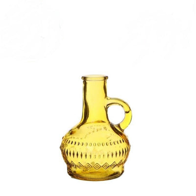 Ideen 4 Jahreszeiten Flaschenvase Lille gelb ø7xh10cm