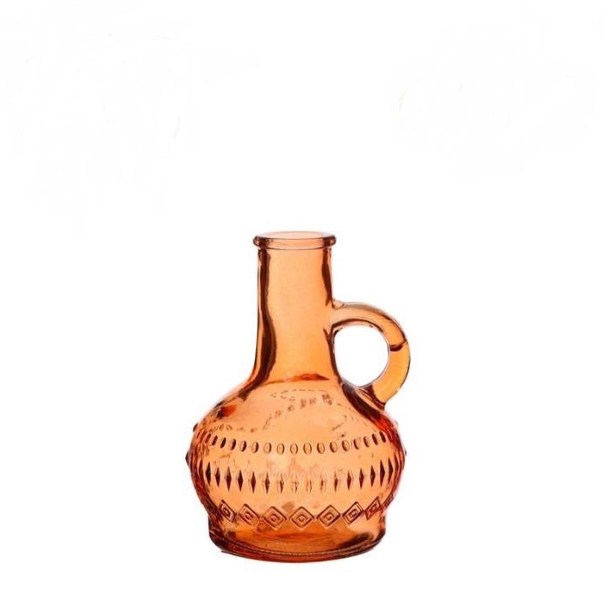 Ideen 4 Jahreszeiten Flaschenvase Lille Orange ø7xh10cm
