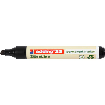 Edding Ecoline-Marker 22, AFM 22, Liniendicke 1x5 mm, schwarz, 1 Stück