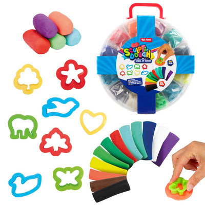 Toi-Toys Skulptidough Kleiset 12x40gram, 20dlg.