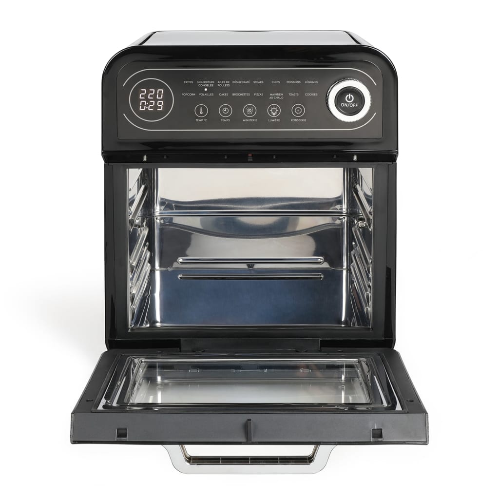 Livoo Livoo Airfryer Ofen 1600 W 12 l Schwarz