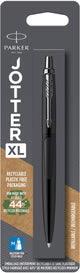 Parker Jotter XL Kugelschreiber | monochrom mattschwarz | mittlerer Punkt | blaue Tinte