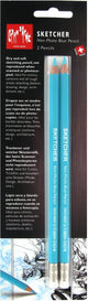 Caran d'Ache Sketcher Nicht-Foto-Blaustift 2 Stück