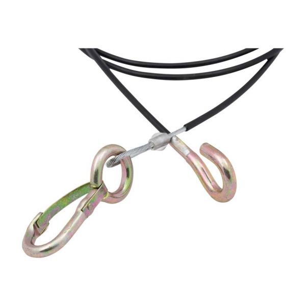 Breekk -Kabel + Haken 1500 mm.
