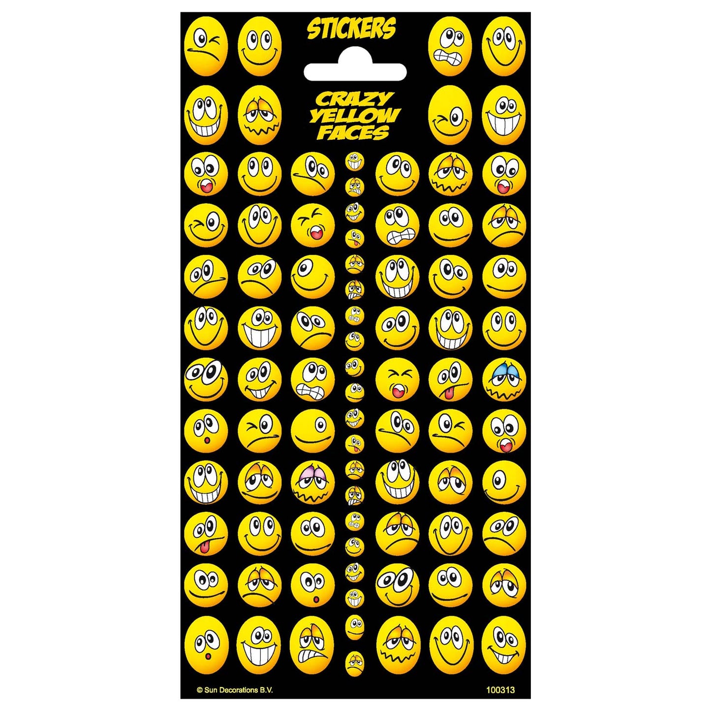 Totum Stickervel Twinkle Funny Gesichter