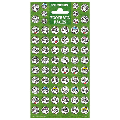 Totum Stickervel Twinkle Football -Gesichter
