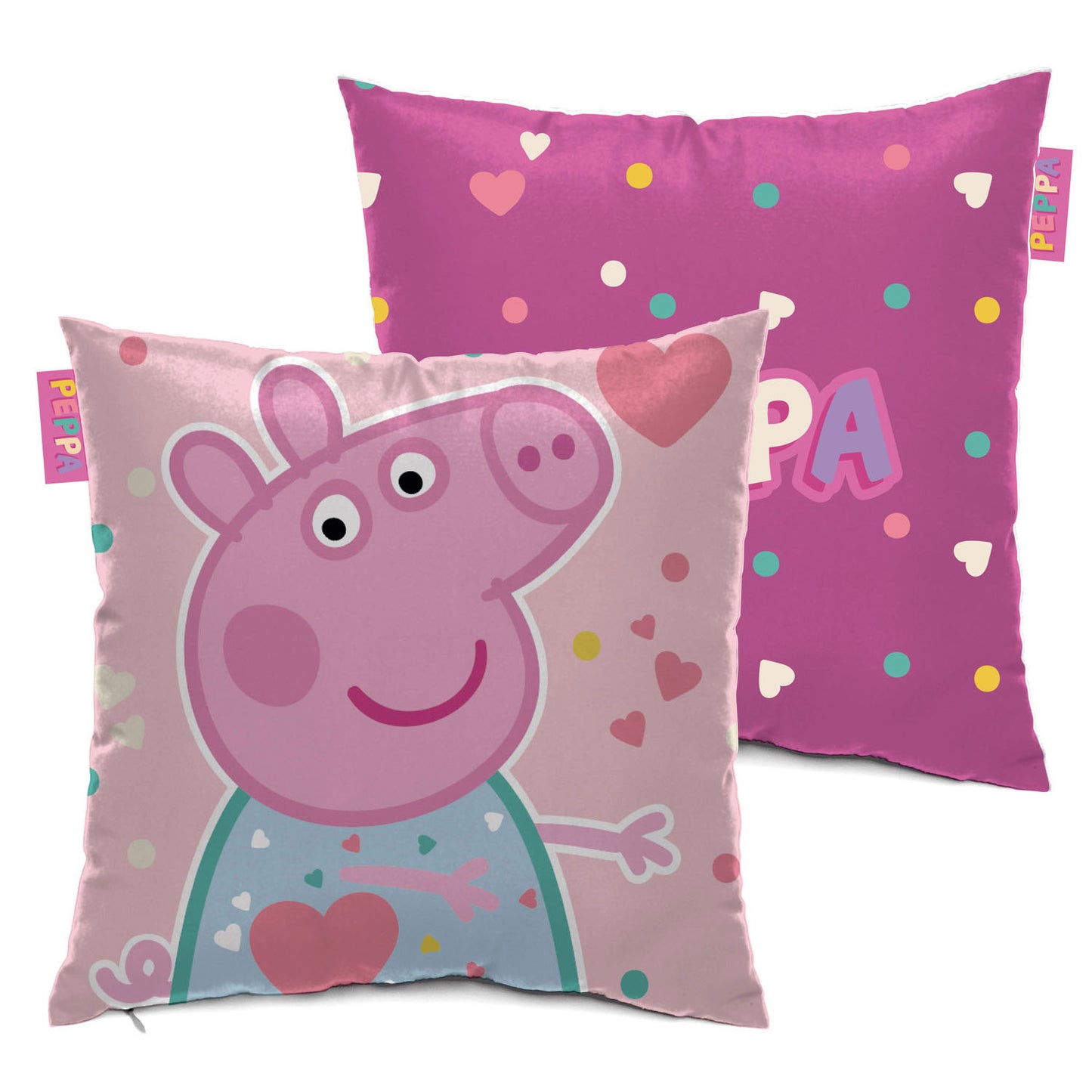 Peppa Pig Kinderkissen Peppa Pig, 40x40 cm