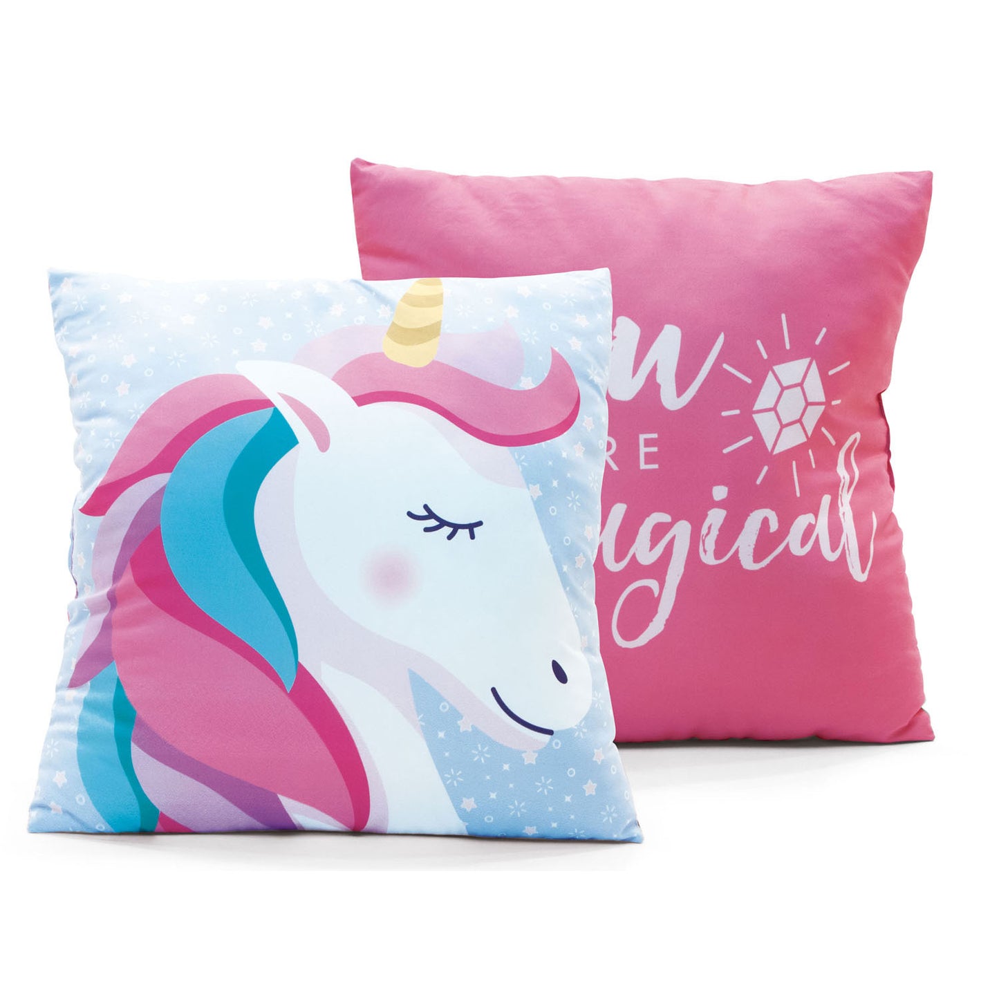 Kinderkissen Einhorn, 40x40 cm