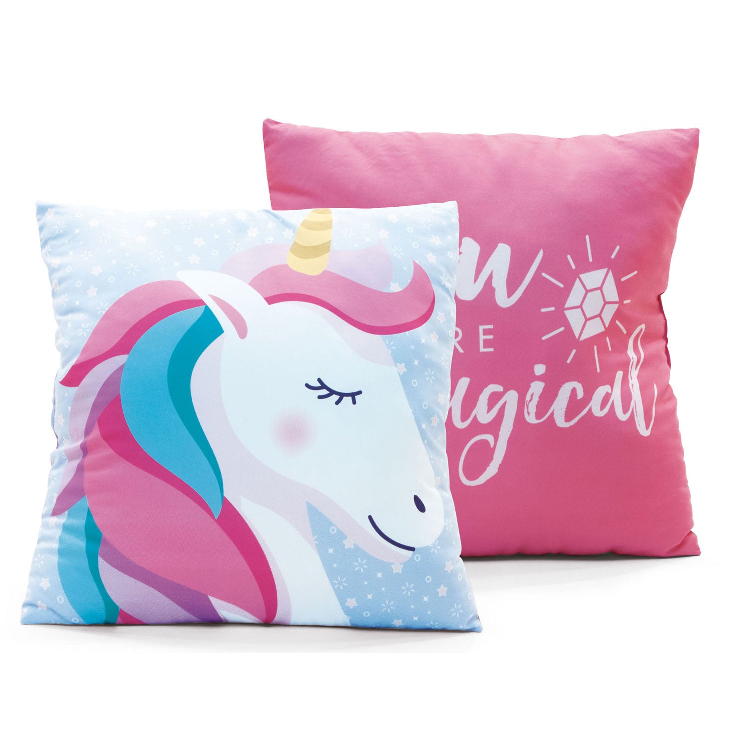 Kinderkissen Einhorn, 40x40 cm