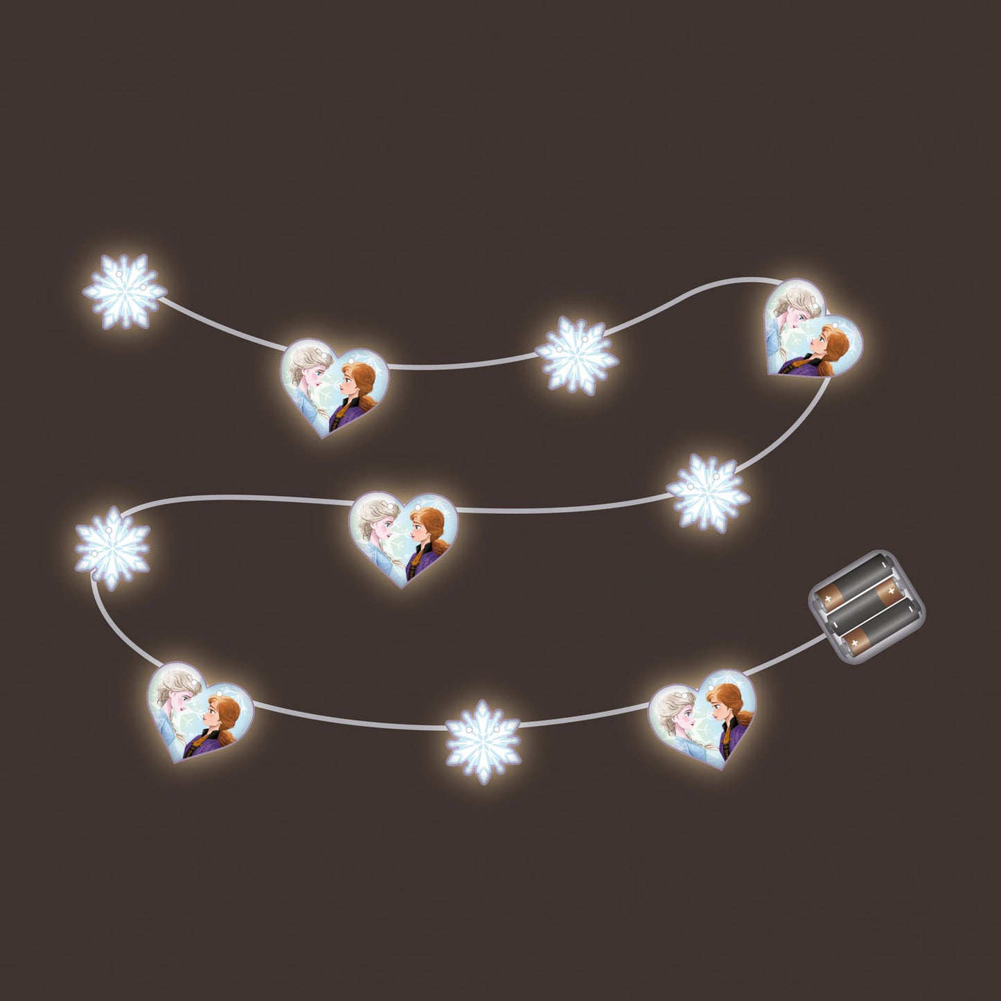 Disney LED -Lichtkabel gefroren