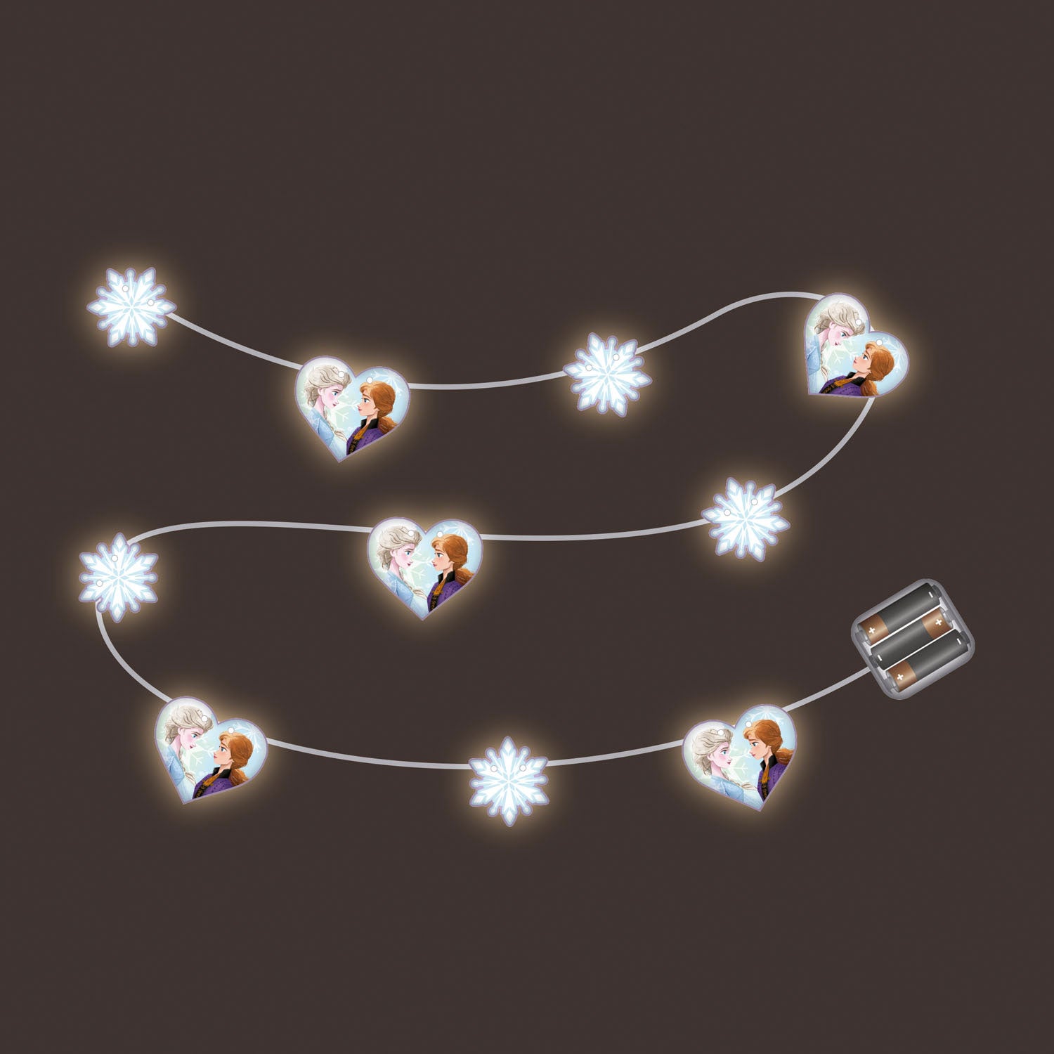 Disney LED -Lichtkabel gefroren