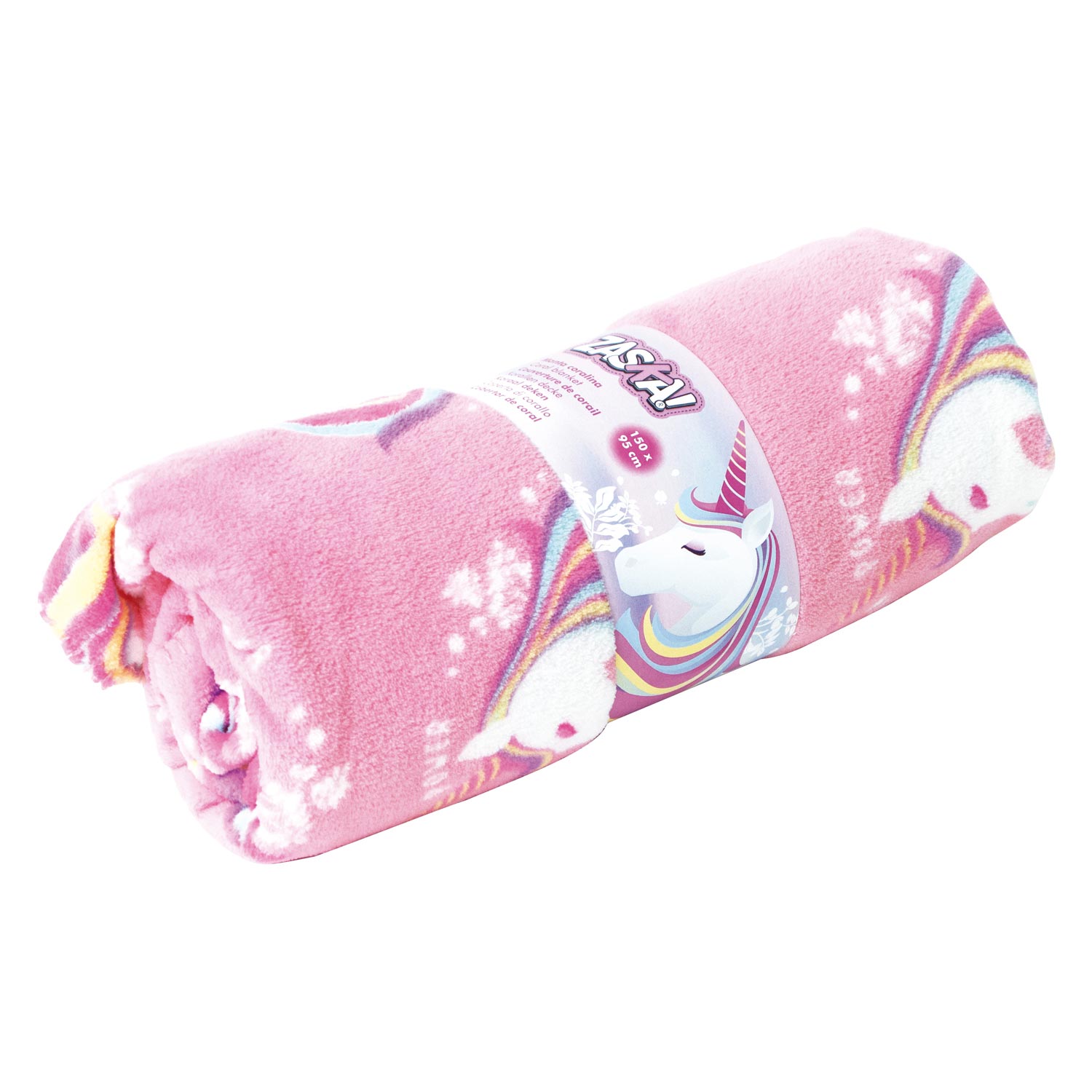 Fleece -Decke Einhorn