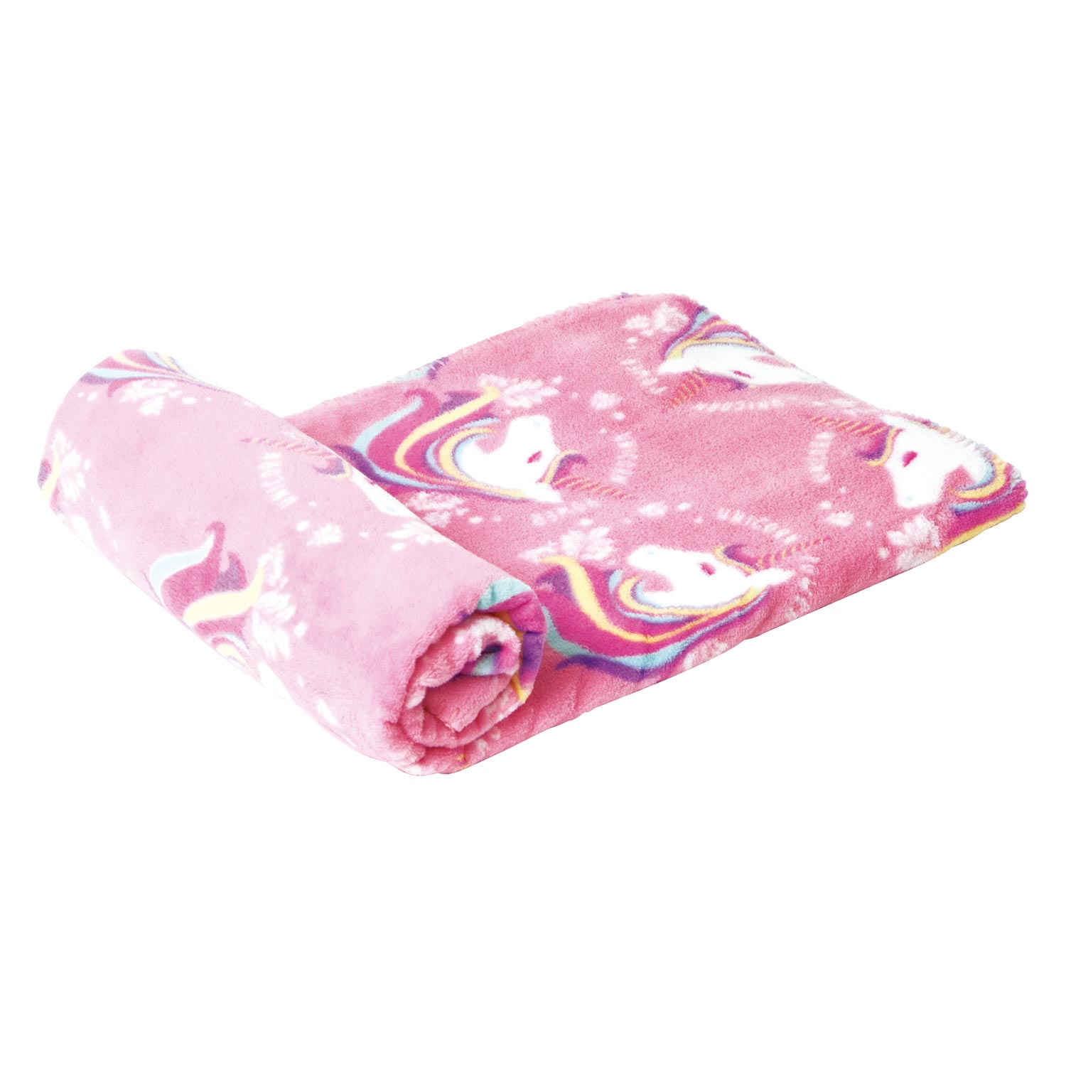 Fleece -Decke Einhorn