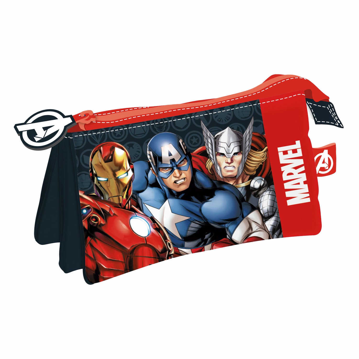 Marvel -Beutel mit 3 Fächern Avengers