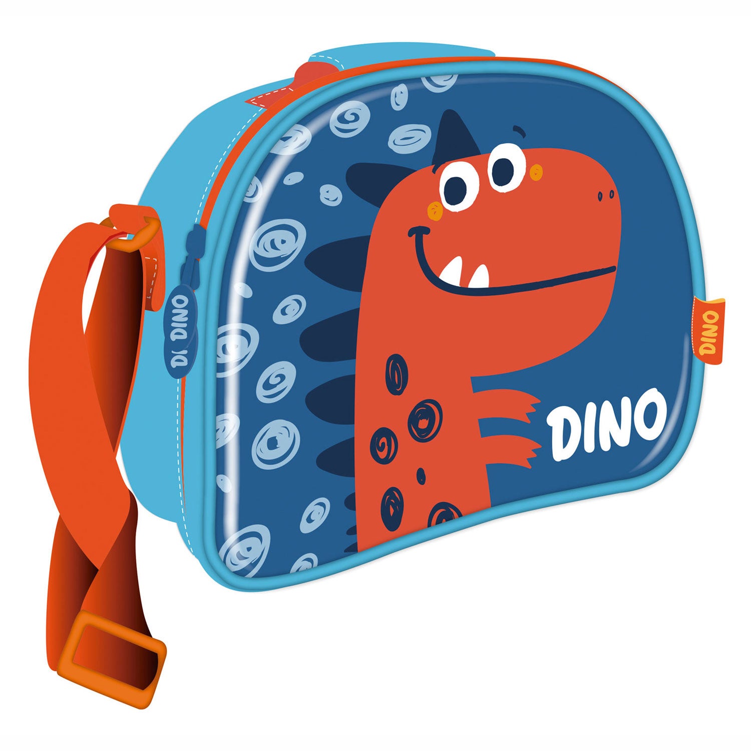 Freundlicher Dino isothermischer 3D -Lunchbeutel freundlicher Dino