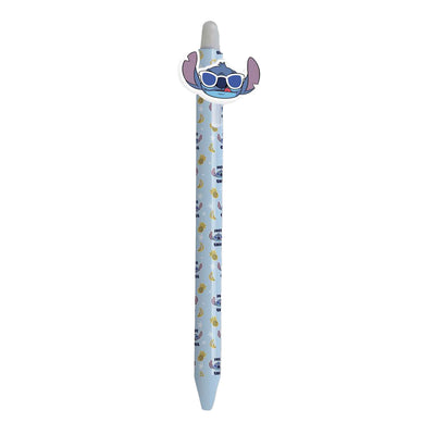 Radierbarer Gelstift mit Steppnaht – blau