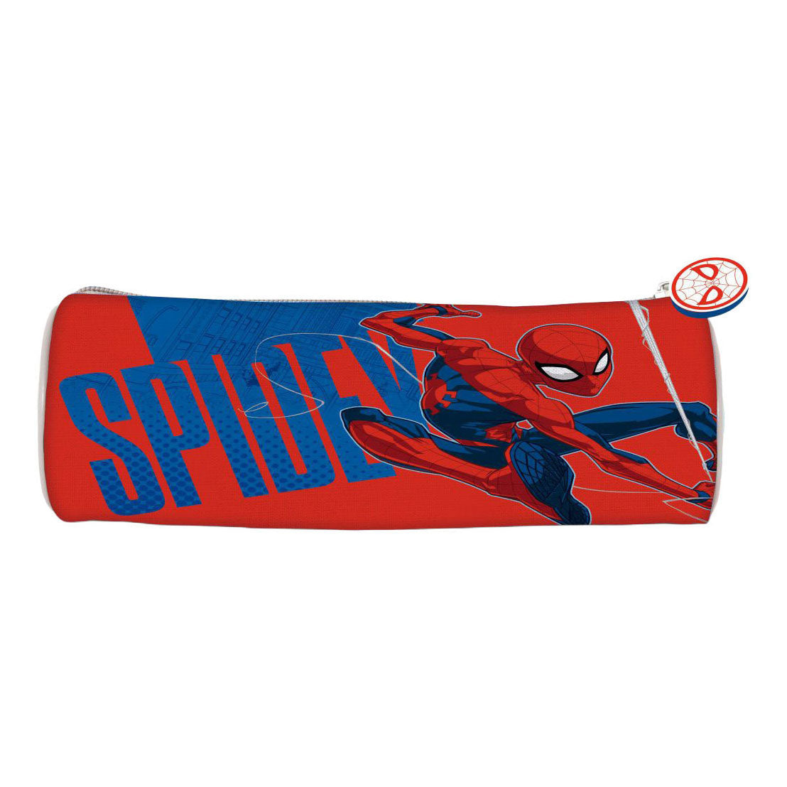 Zylindrisches Federmäppchen Spiderman