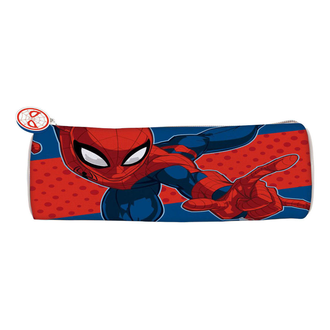 Zylindrisches Federmäppchen Spiderman