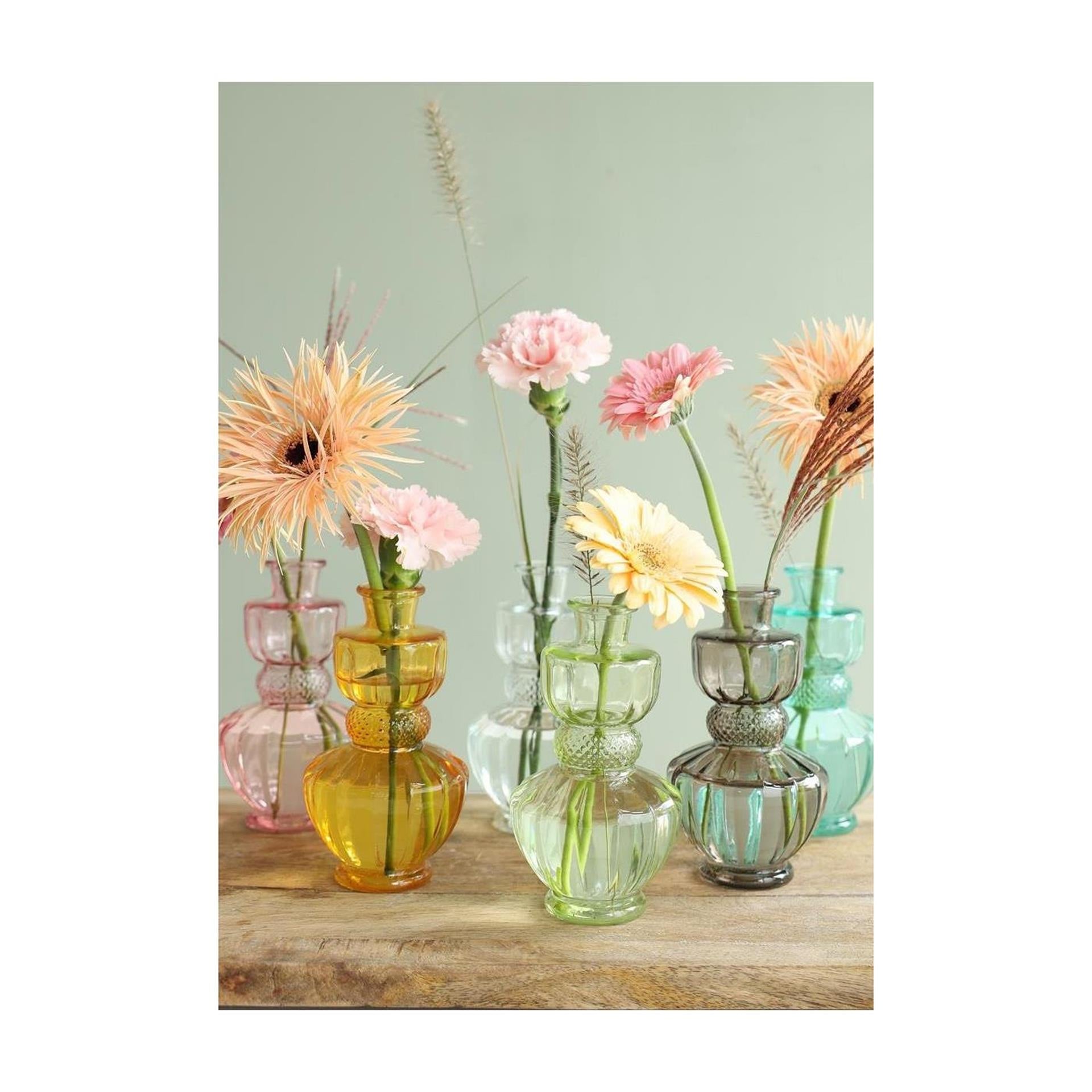 Ideen 4 Jahreszeiten Bellagio Vase Glas ø8,5xh15cm klar