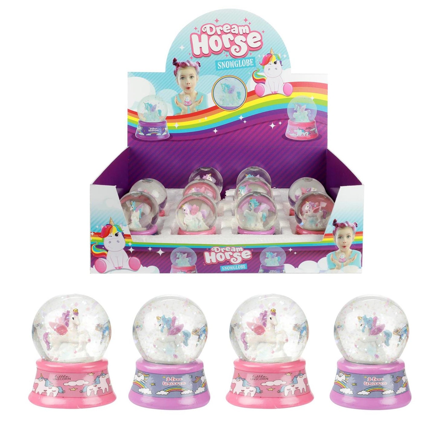 Traumpferd Schnee Bol Einhorn