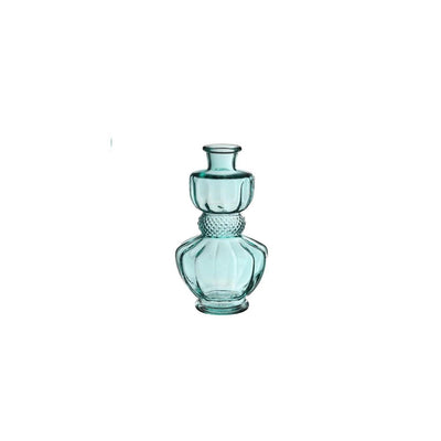 Ideen 4 Jahreszeiten Bellagio Vase Glas ø8,5xh15cm hellblau