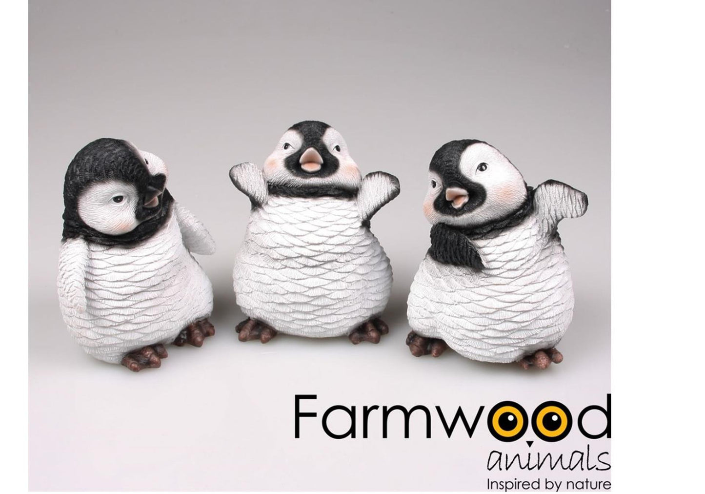 Bauernhof-Tierstatue Pinguin 13x22x20cm