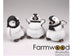 Bauernhof-Tierstatue Pinguin 13x22x20cm