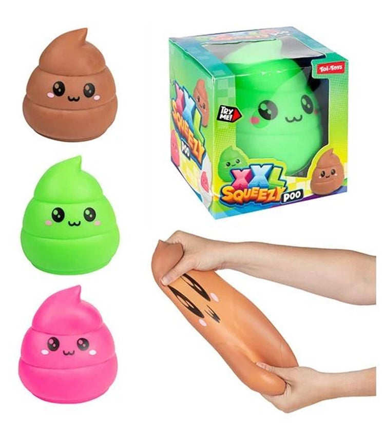 Toi-toys lustige formbare lächelnde schurte xxl dehnbar, 13 cm