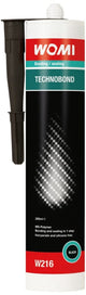 Womi Technobond MS Polymer Kit schwarz – 290 ml – starke Haftung – flexibel, witterungsbeständig – universell einsetzbar