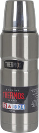 Thermosflasche King – 0,47 Liter – silberfarben