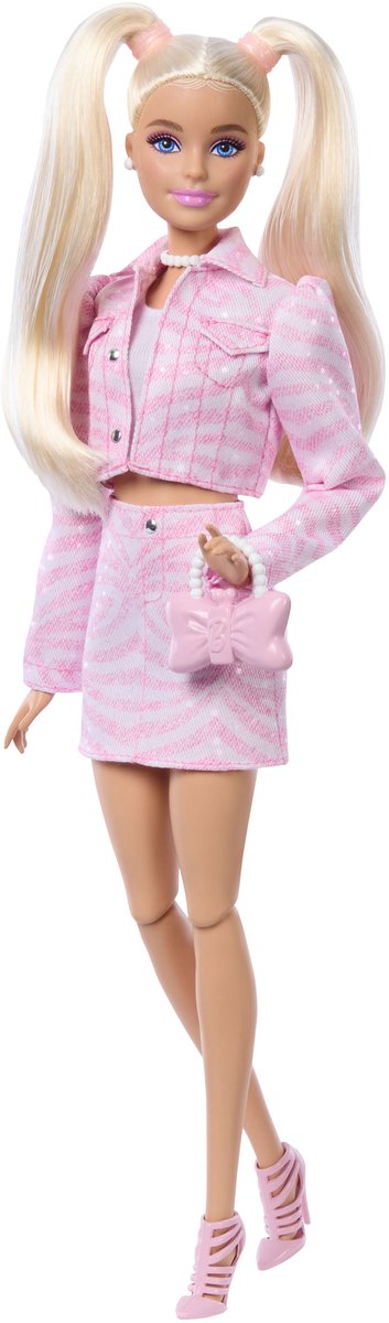 Barbie fab fashionista deluxe pinke Jeansjacke