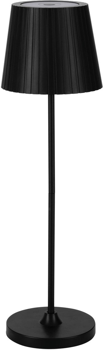 Eglo Cabozo Outdoor-Tischleuchte – wiederaufladbar – LED – 37 cm – schwarz – verstellbares weißes Licht – kabellos – dimmbar