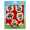 Super Mario Aufkleber -Set