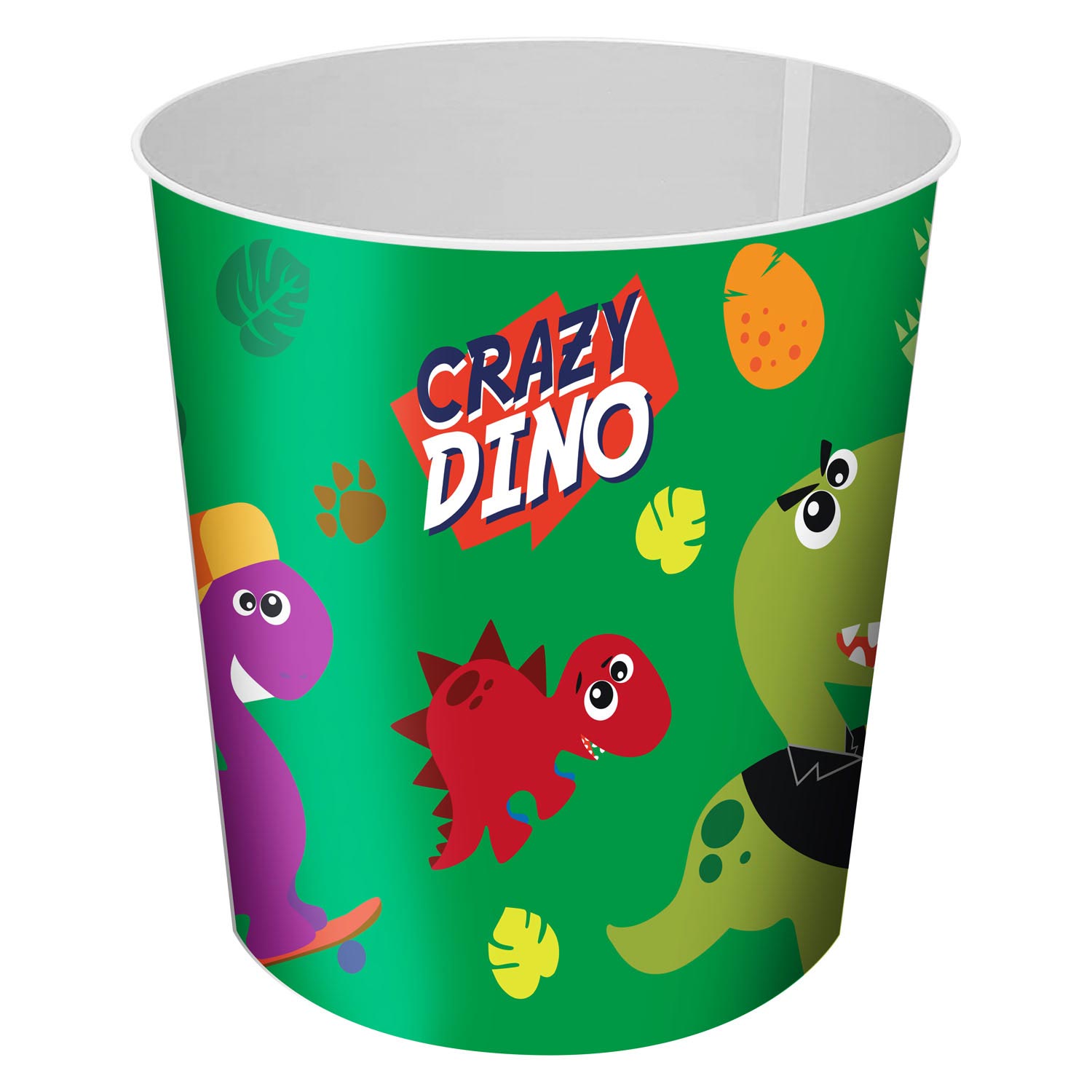 Kinder lizenzierende Müll verrückte Dino