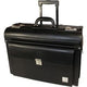 Pilotenkoffer Trolley Masters London PVC-Lederoptik 37x48x24cm schwarz