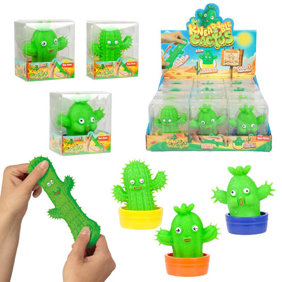Toi-toys dehnbarer, geformter Kaktus mit Topf